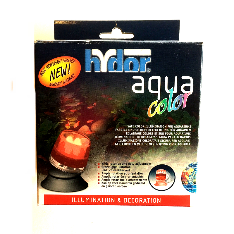 Hydor Aqua Color rot Packung