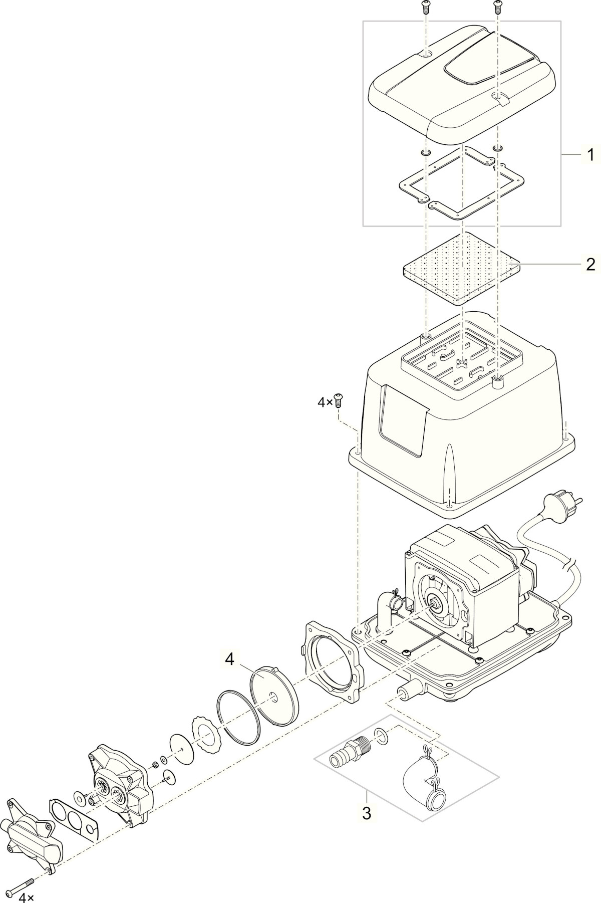 Oase AquaOxy 7500 Belüfterpumpe