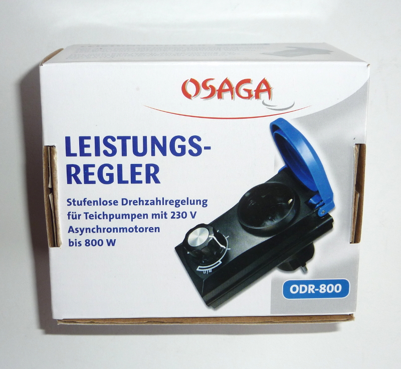 Osaga Leistungsregler ODR-800 (Regelung für Teichpumpen) 