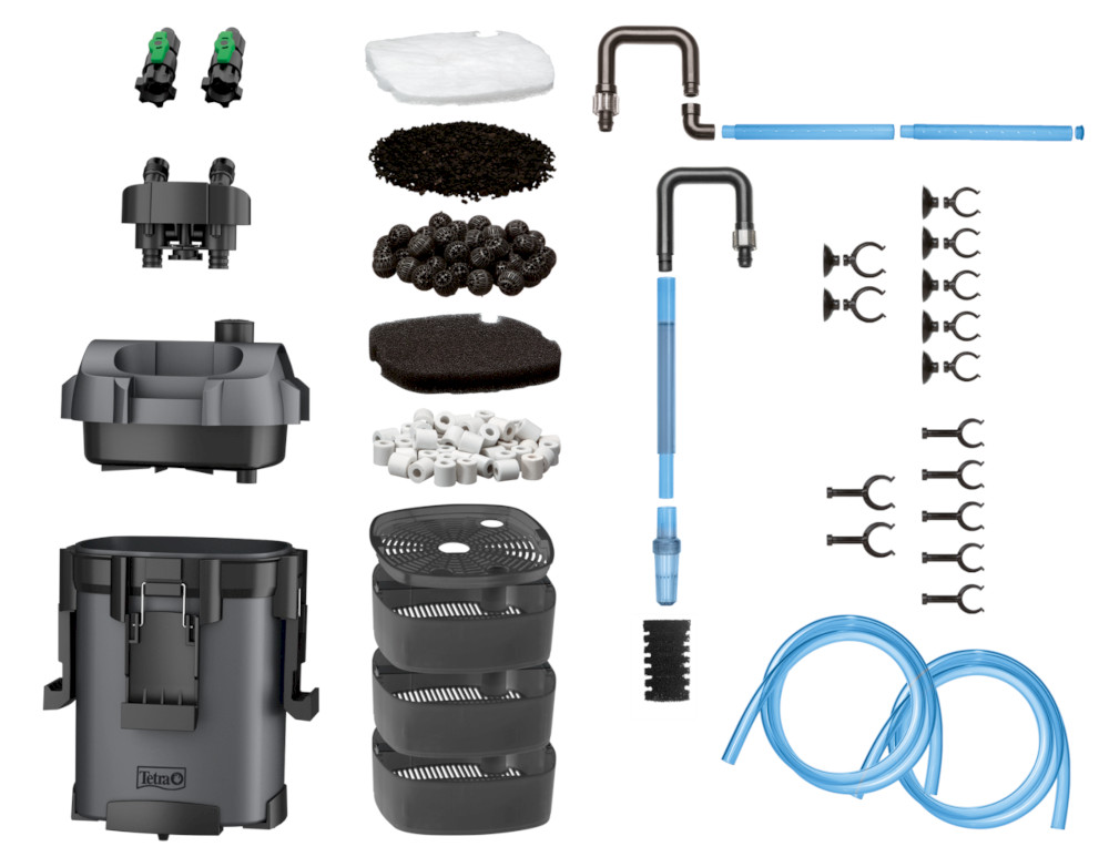 Tetra EX 700 Plus Außenfilter-Komplettset für Aquarien-