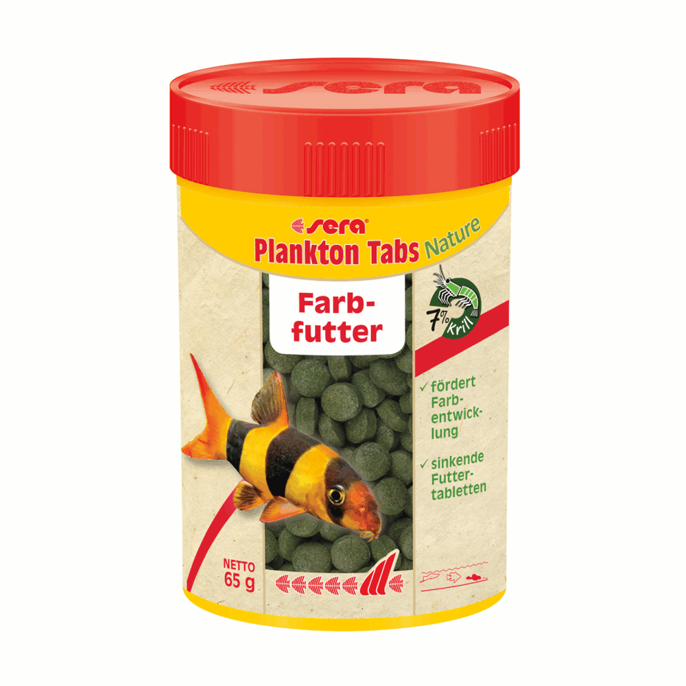 sera Plankton Tabs Nature Farbfutter 100 ml