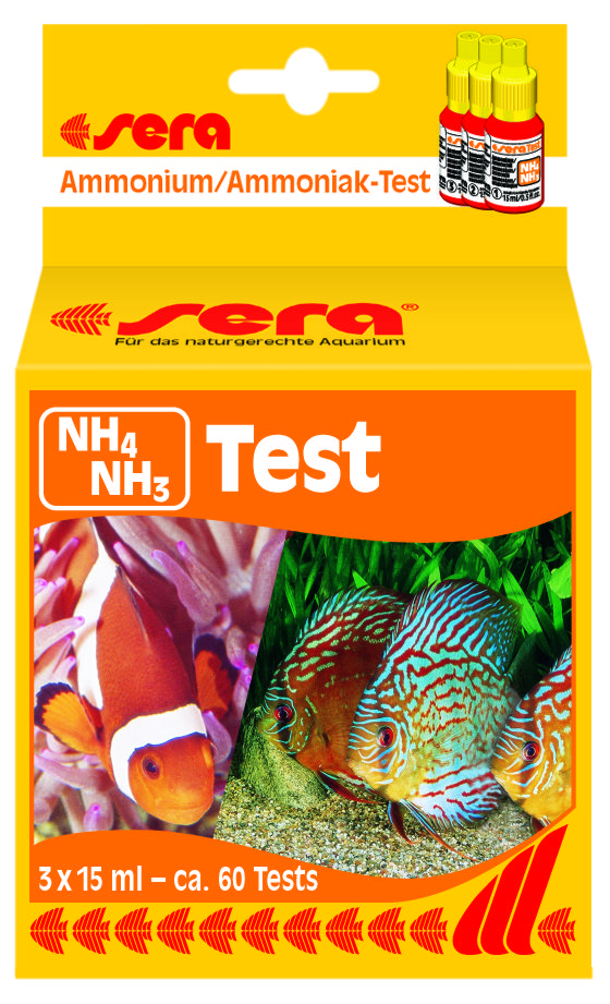 sera Ammonium / Ammoniak (NH4 / NH3 ) Test 15ml