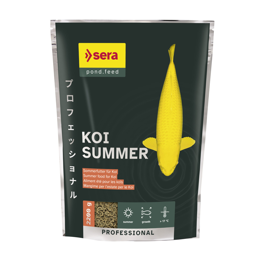 sera KOI Professional Summer 2,2 kg -Energiefutter-