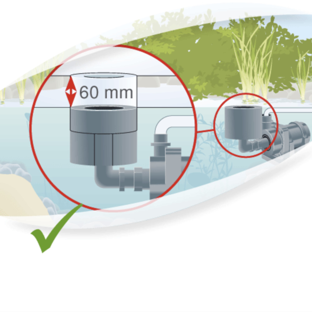 Messner Skimmer 140 Wasserstand