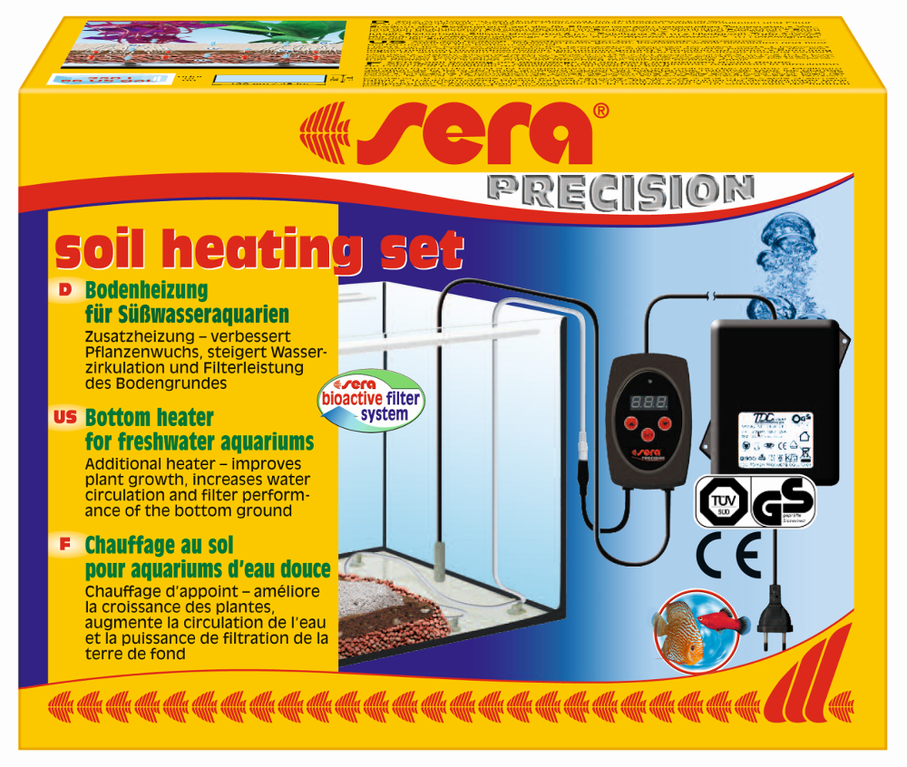sera soil heating set (Bodenheizung Set für Aquarien) 