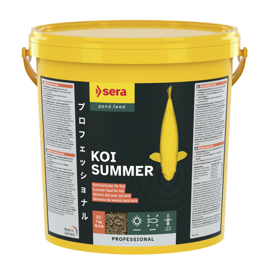 sera KOI Professional Summer 7,0 kg -Energiefutter-