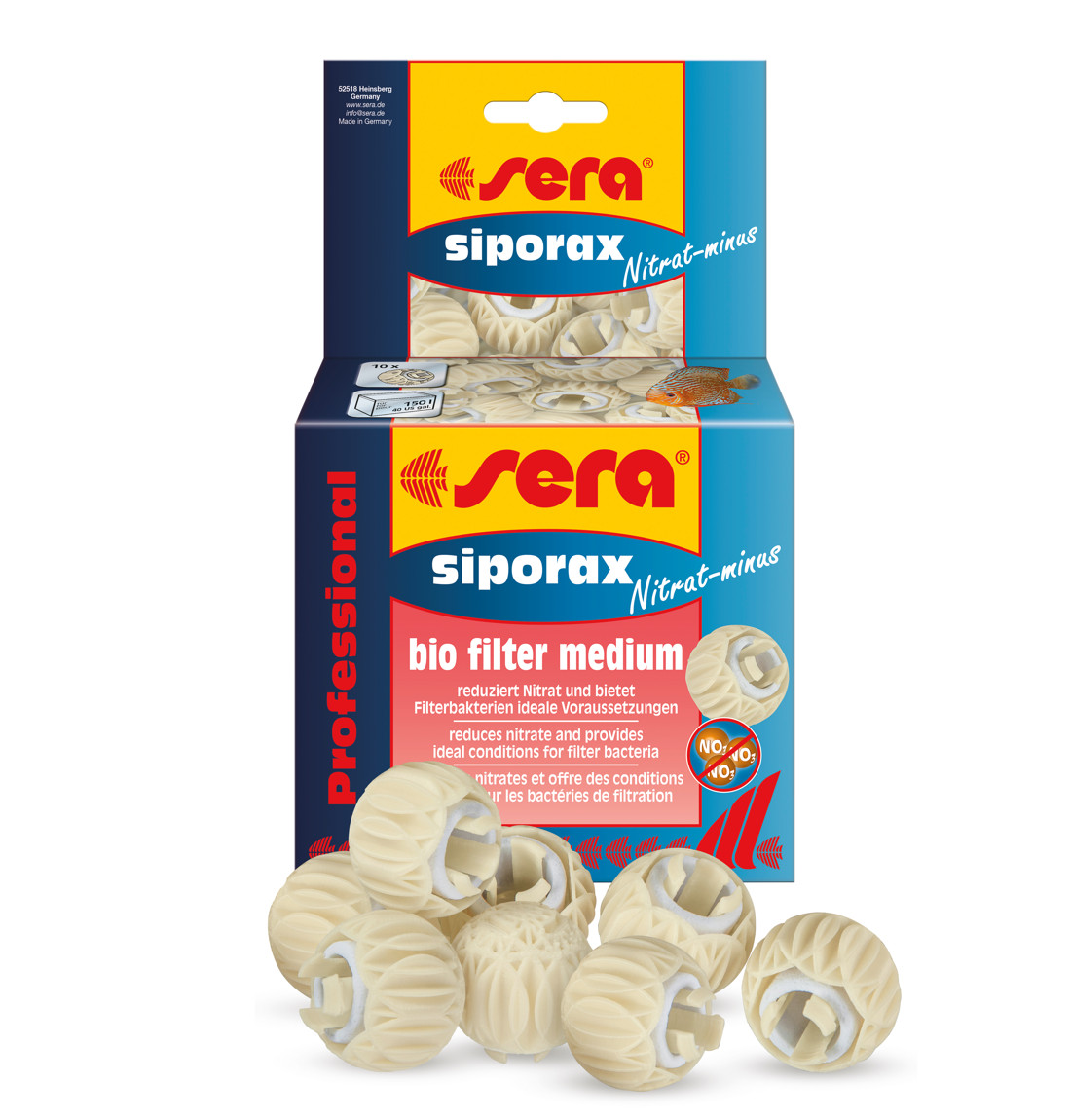 sera siporax Nitrat-minus Professional 500 ml