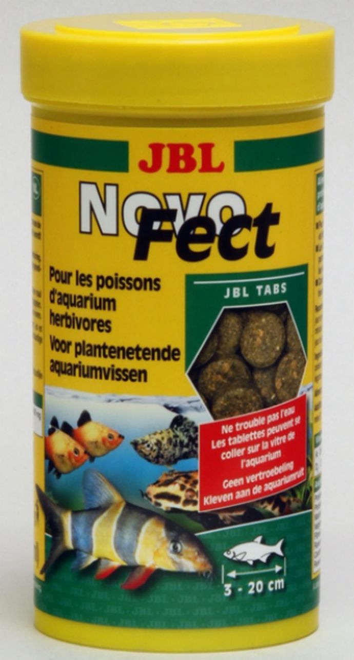 JBL NovoFect 100 ml (Futtertabletten für Pflanzenfresser) 