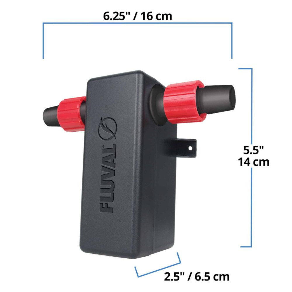 Fluval UVC In-Line Clarifier -UVC Klärer mit CCFL-Lampe-