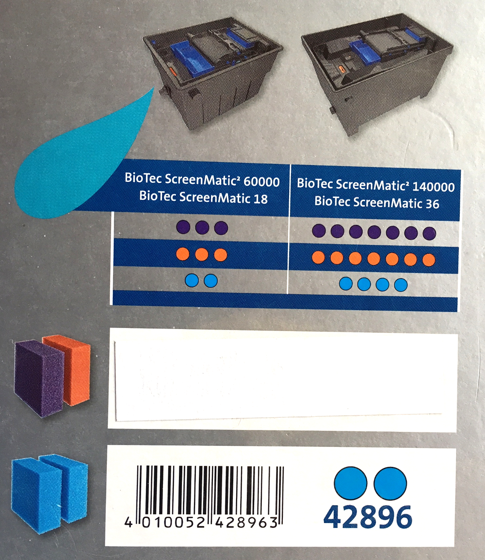 Oase BioTec Ersatzschwamm 18 / 36 /