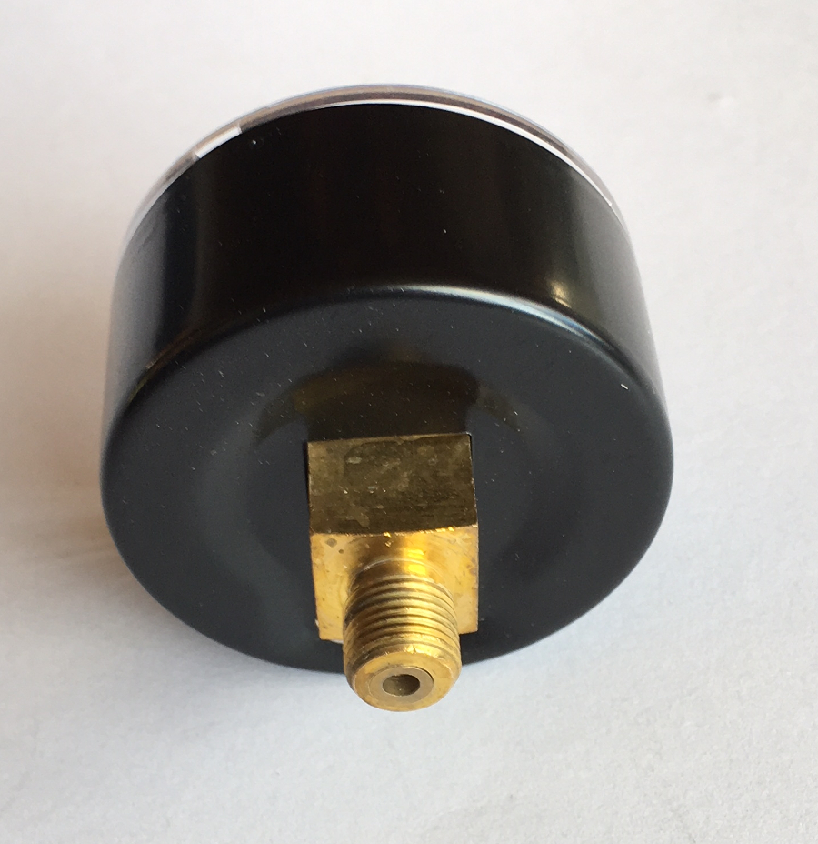 Manometer Anschluss hinten