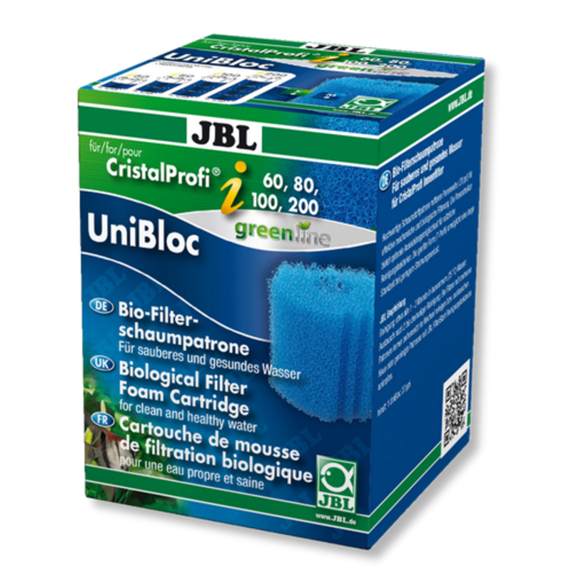 JBL CristalProfi i60/80/100/200 UniBlock Ersatz-Schaumstoffpatrone
