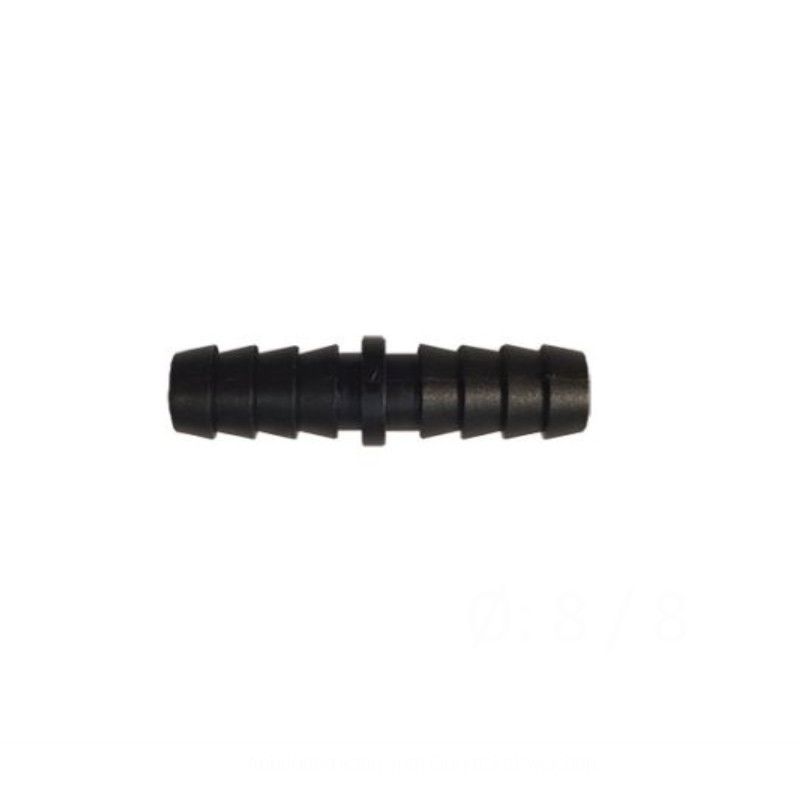 PVC Verbindungsstück 8 mm (beidseitig)
