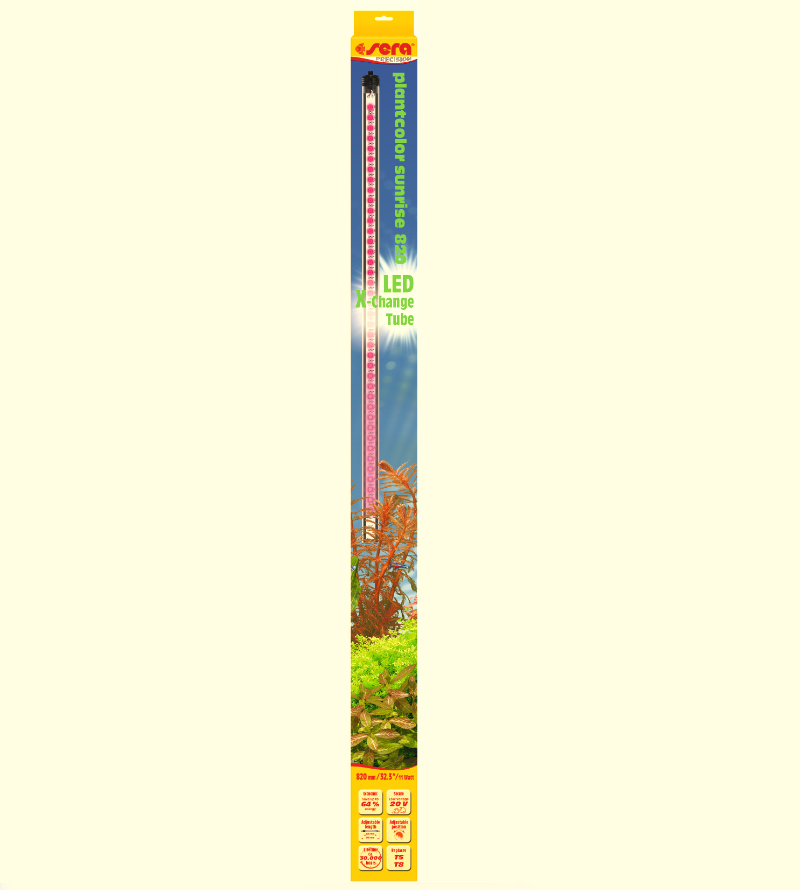 sera LED X-Change Tube plantcolor sunrise 820 mm