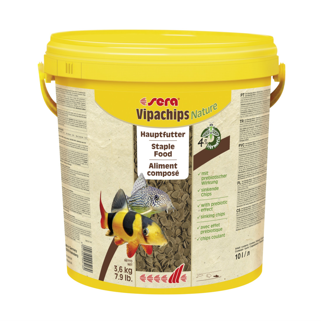 sera Vipachips Nature 10 Liter