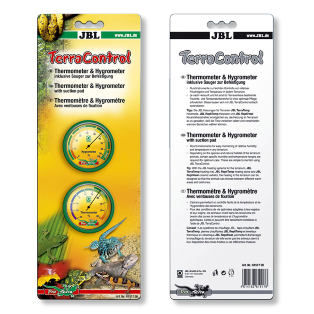 JBL TerraControl Thermo- und Hygrometer