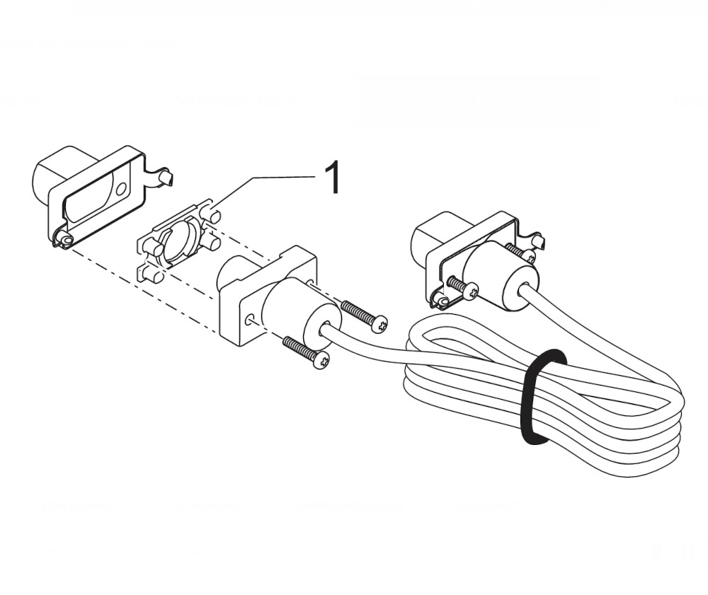 Oase Control Verbindungskabel 2,5 m