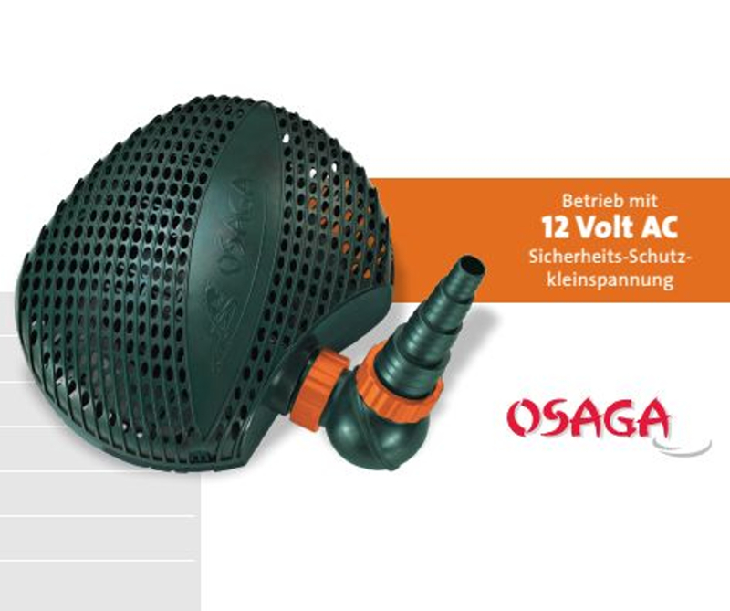 Osaga Schwimmteich- und Bachlaufpumpe OGM-Sicherheit