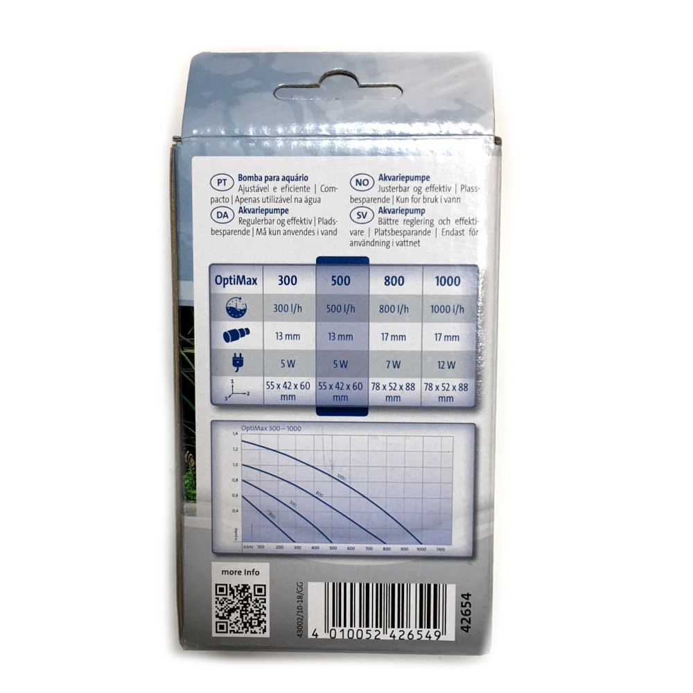 Oase OptiMax 500 Variantenübersicht