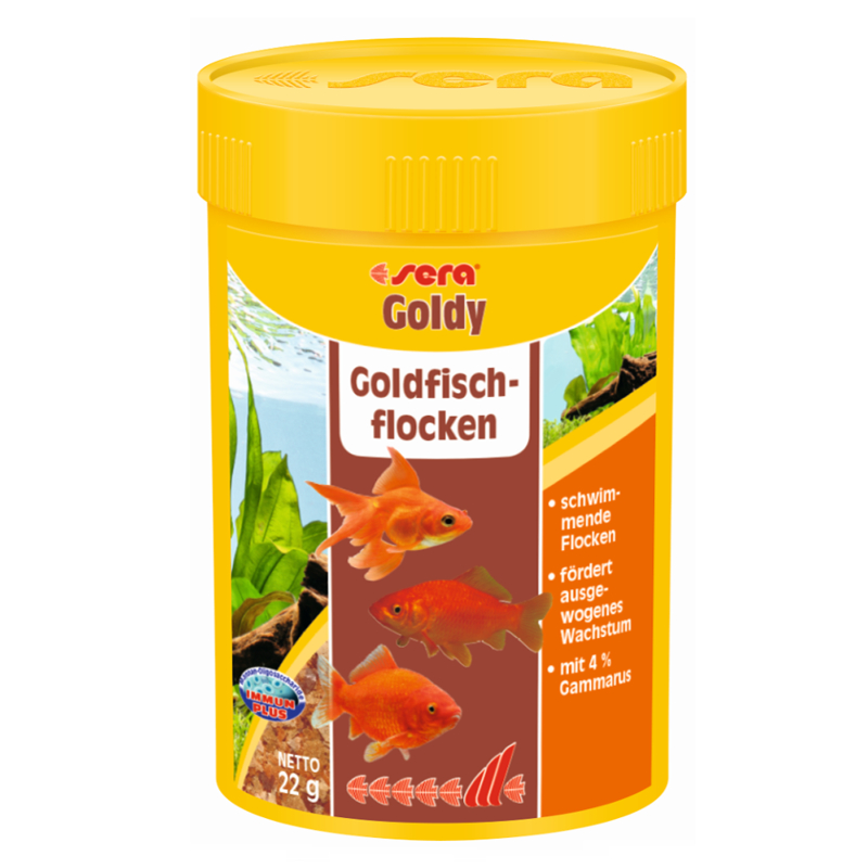 sera Goldy 100 ml Flockenfutter für Goldfische