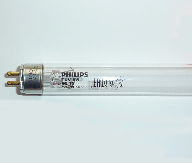 Philips UV-C Ersatzlampe 8 W (TL) Stecker Detail