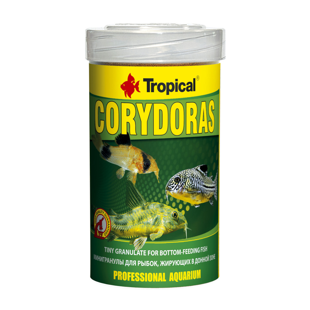 CORYDORAS 100 ml -Granulat für Bodenfressende Fische-