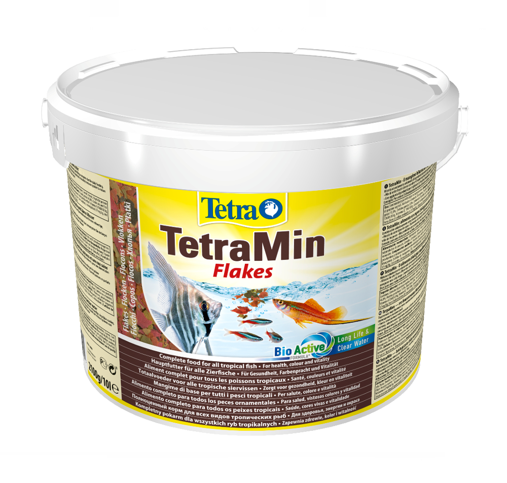 TetraMin Flakes 10 Liter (Hauptfutter) 