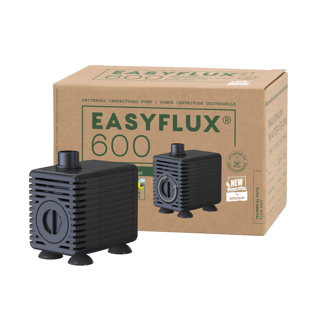 aquatlantis EasyFlux 600 (Filterpumpe) neue Version