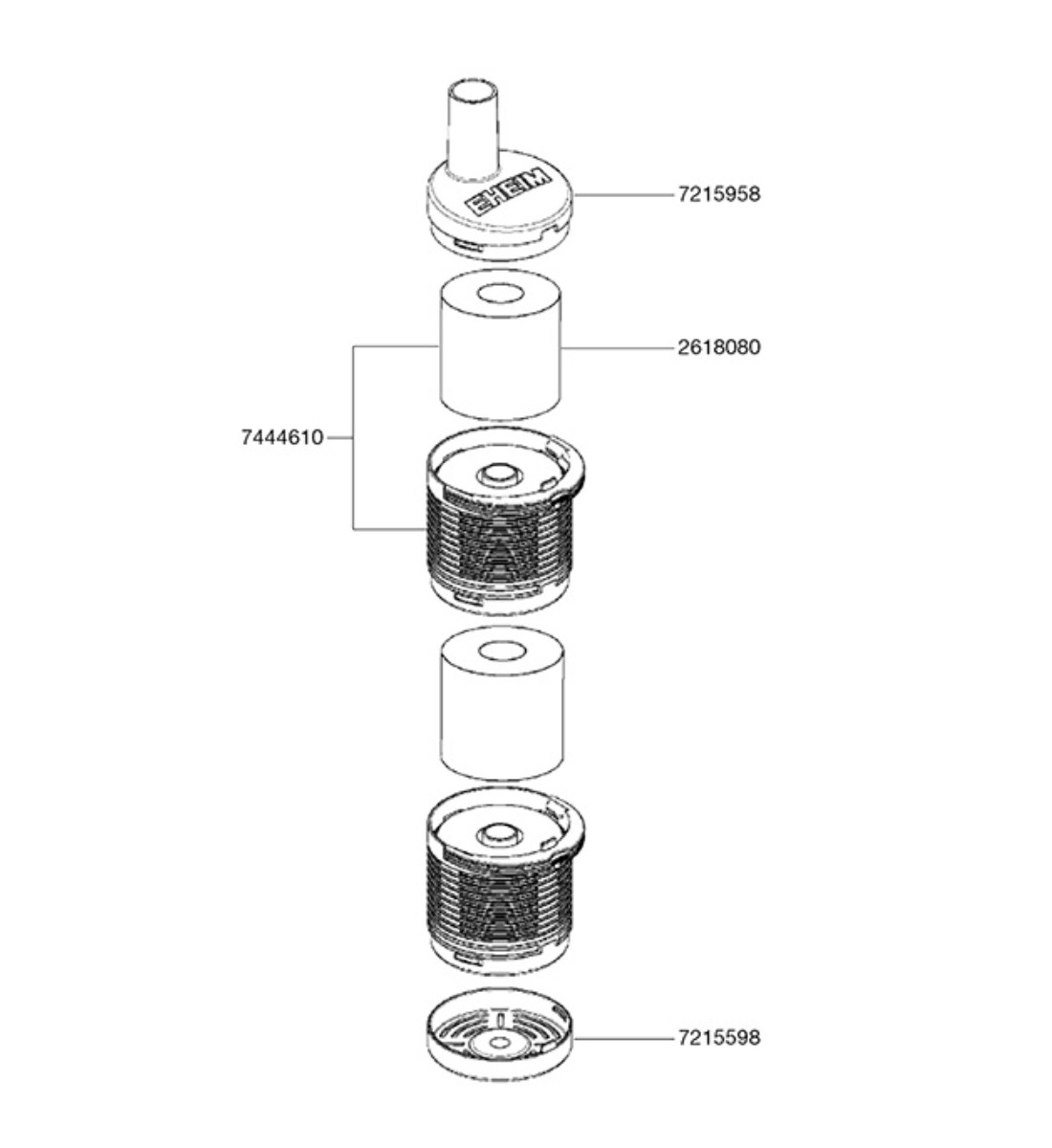 Eheim Vorfilter 4004320 (Extra-Vorfilter)