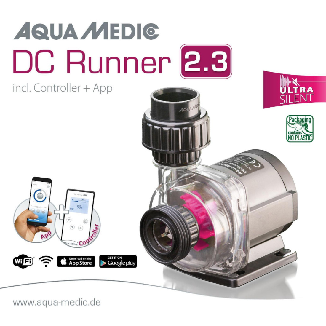 Aqua Medic DC Runner 2.3 bis 2.000 l/h Universalpumpe