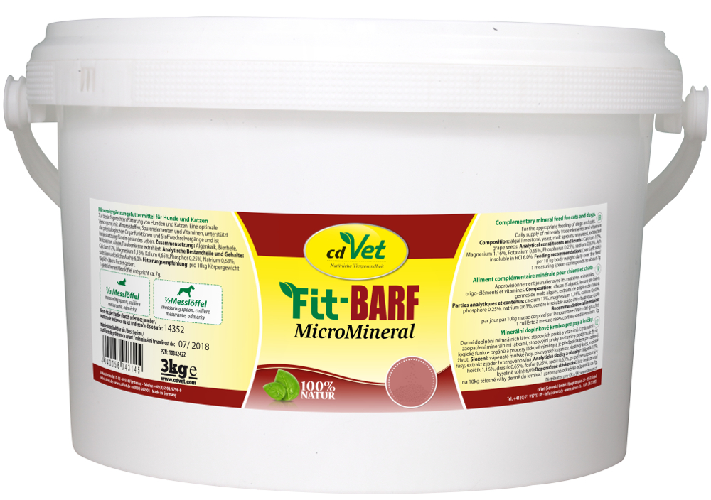 cdVet Fit-BARF MicroMineral 3,0 kg
