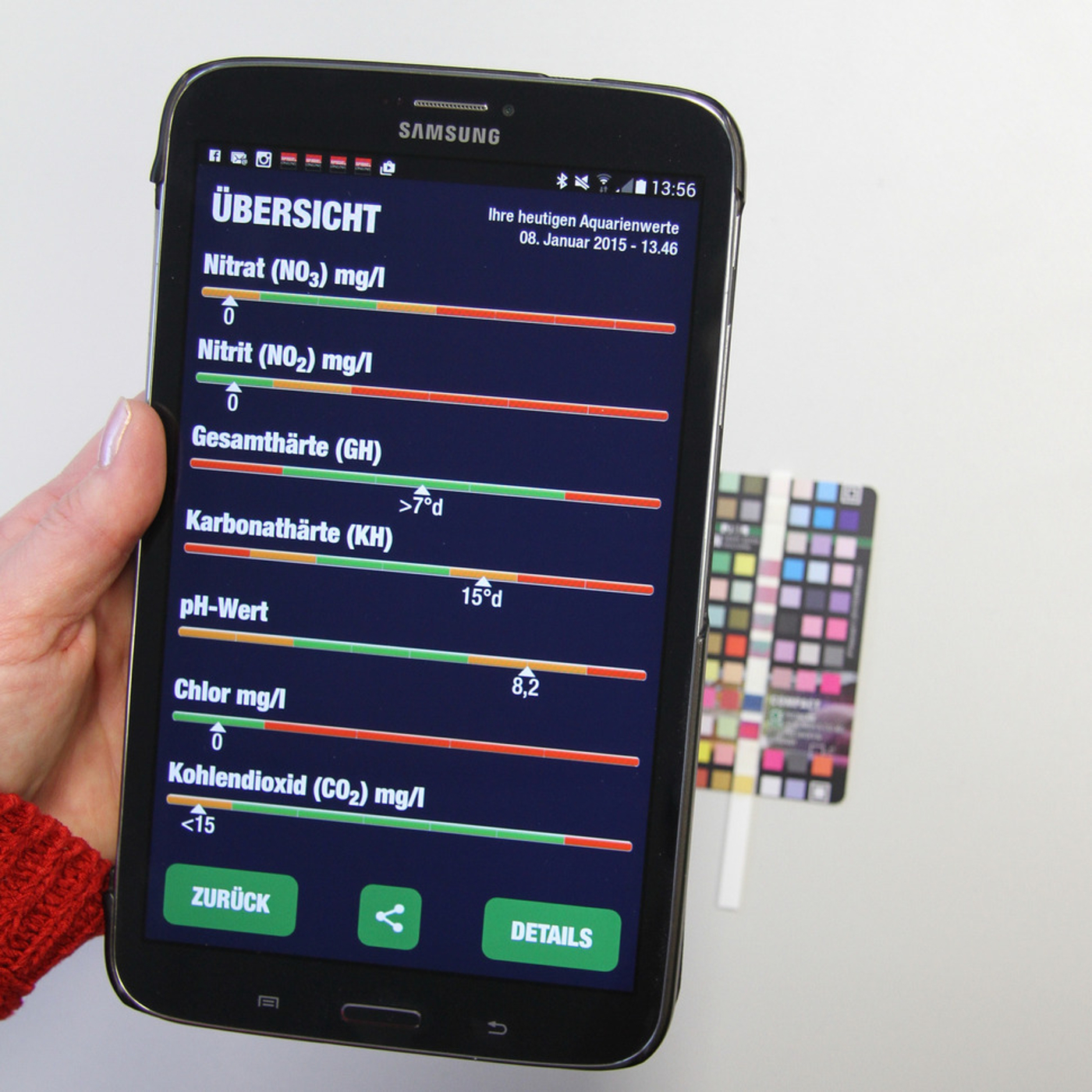 JBL ProScan Multi-Wasseranalyse Übersicht