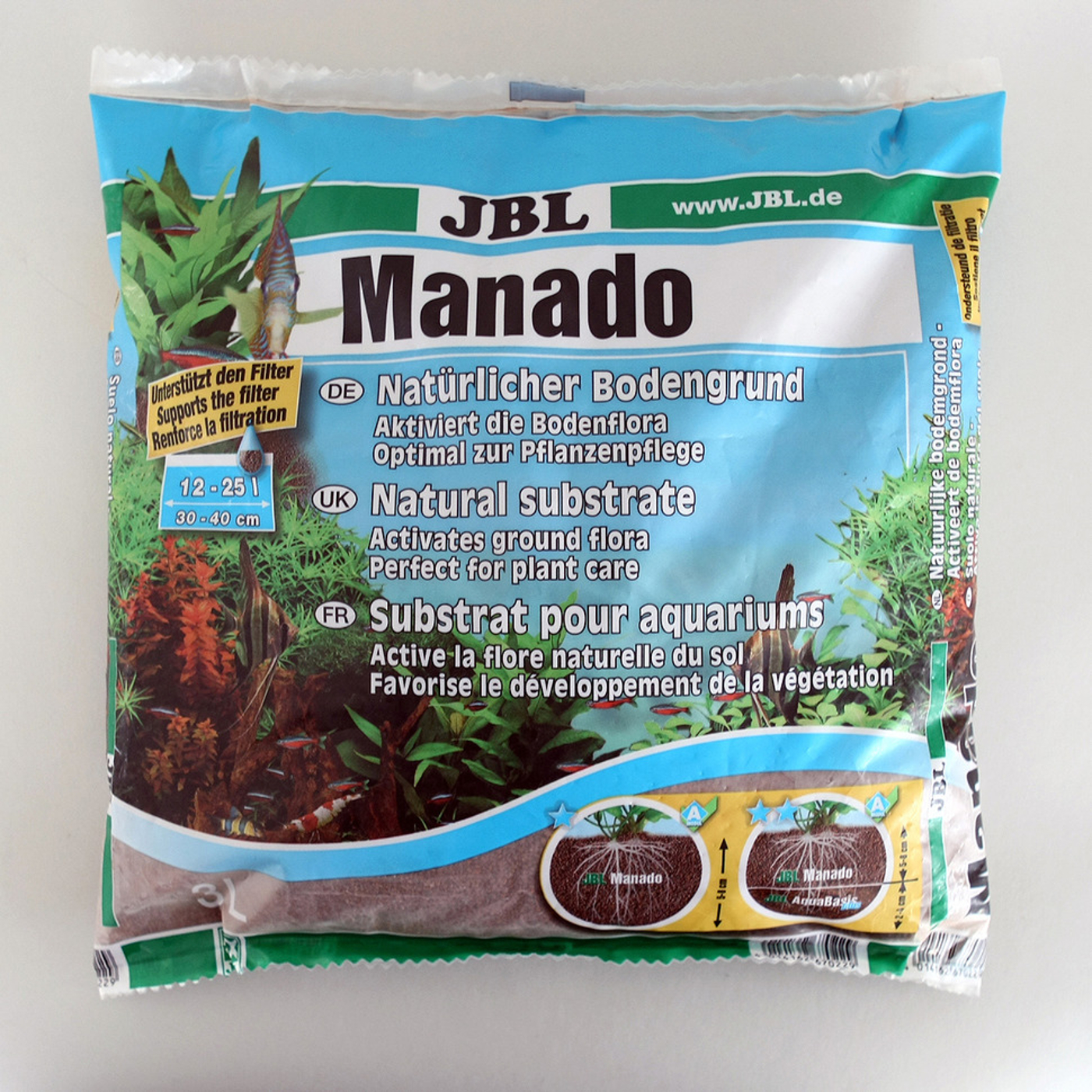 JBL Manado Bodengrund 3 Liter