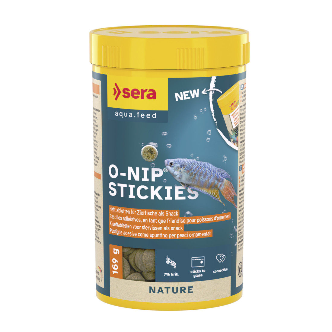 sera O-Nip Stickies 250 ml -Futtertabletten Leckerbissen-
