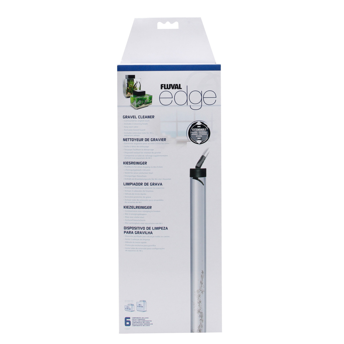 Fluval Edge II Kiesreiniger Packung