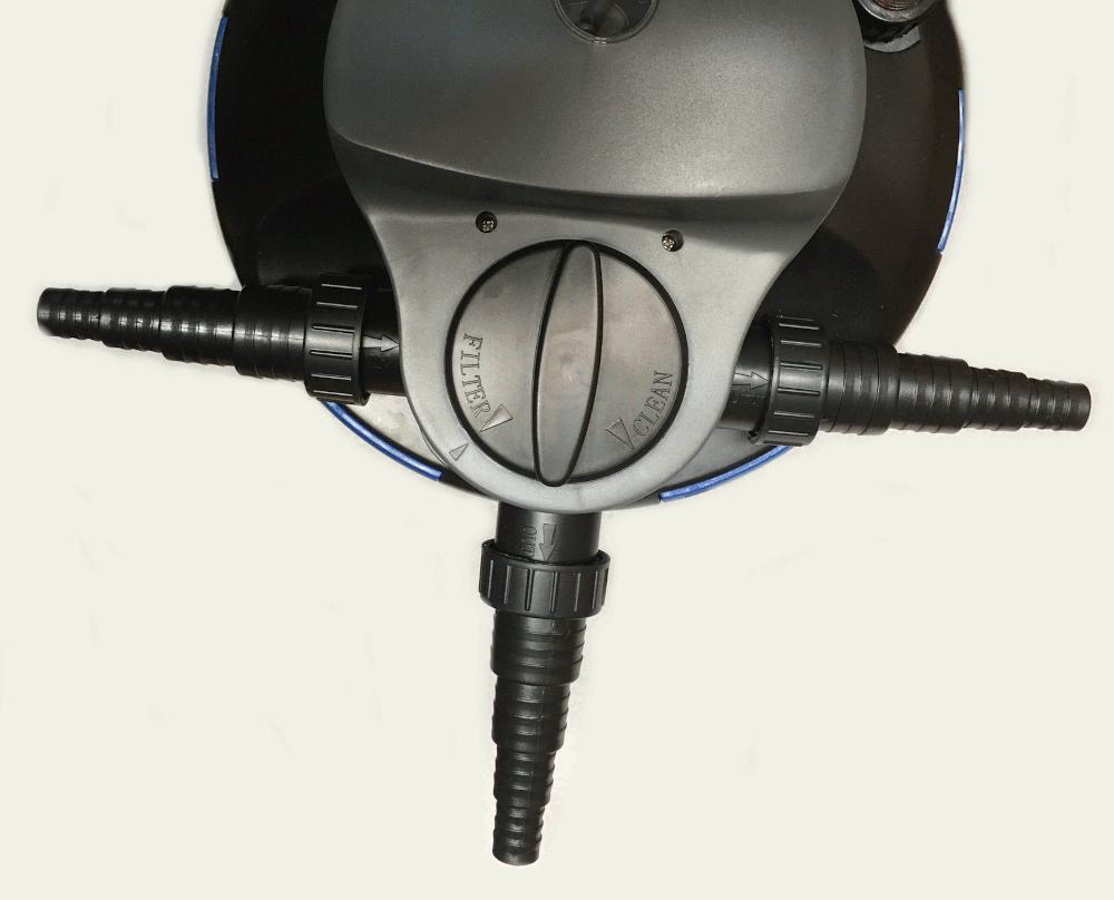 OSAGA Druckfilter ODF 9000 Anschlüsse
