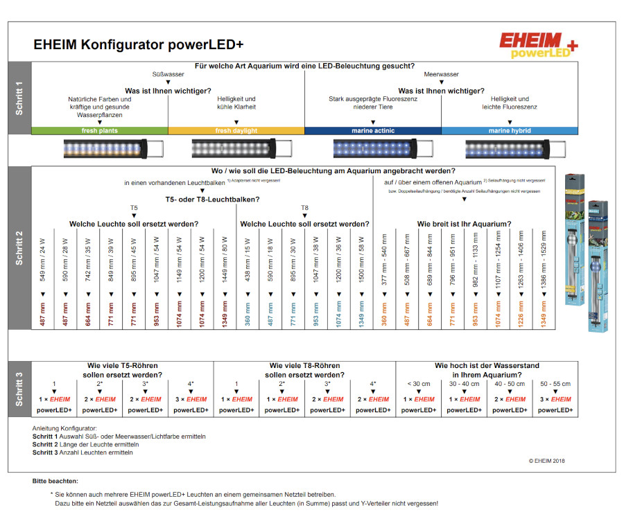 Eheim powerLED+ fresh plants 664 mm
