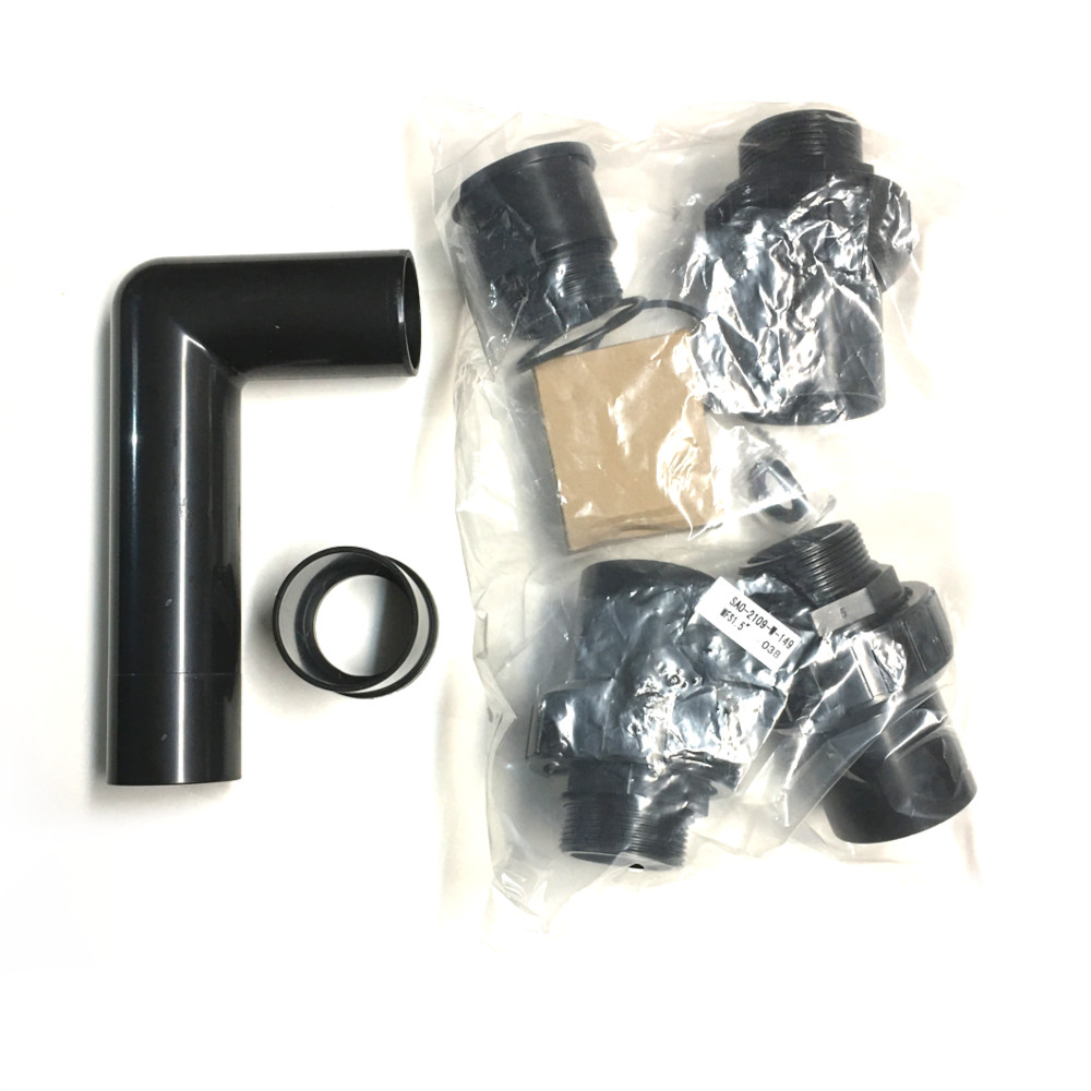 Norsup-Flotide 6-Wegeventil 1 1/2" seitlich komplett verrohrt Typ MFS