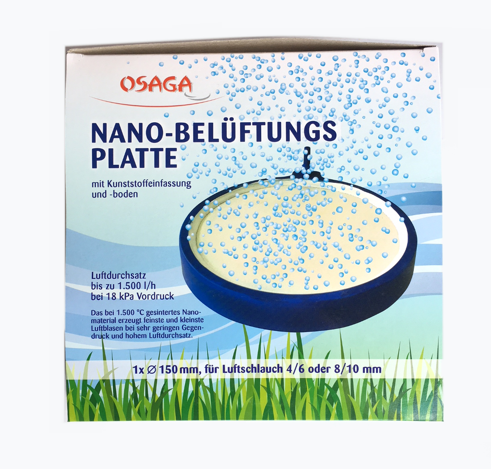 Belüfterplatte NANO D=150 mm für Teichbelüftung