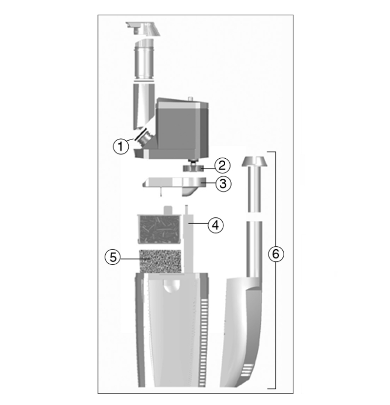 Newa Cobra CF MINI Skimmer Anbau