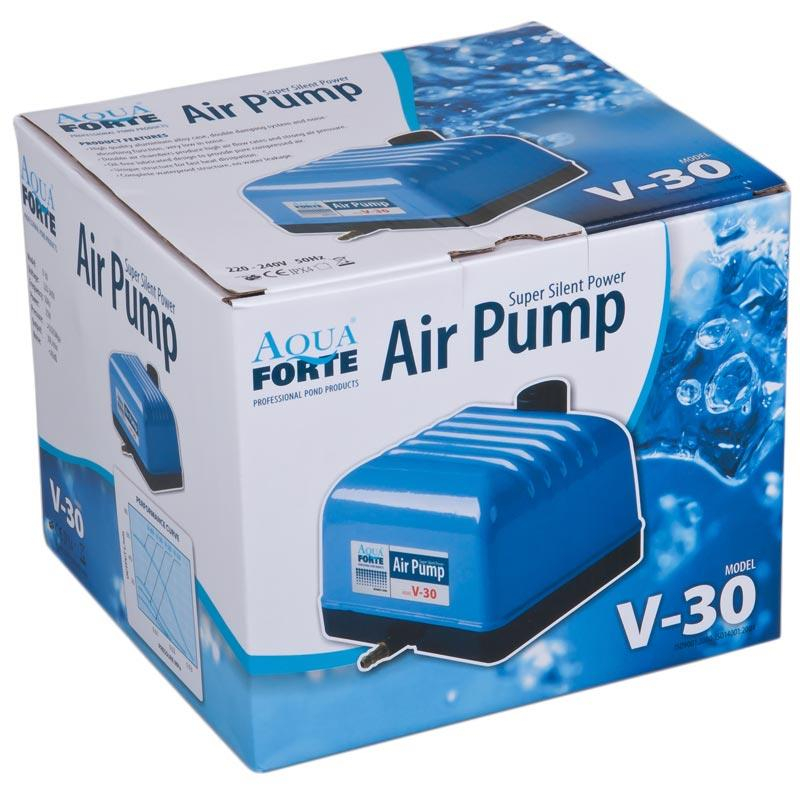 AquaForte V-30 HI-Flow Luftpumpe Packung
