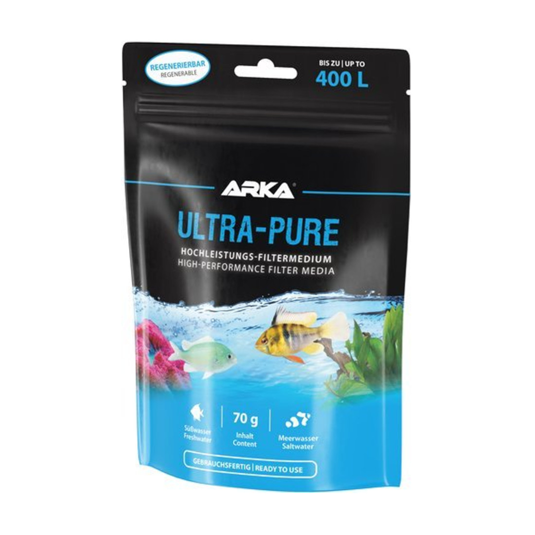 ARKA ULTRA-PURE 70 g -Hochleistungs-Filtermedium-