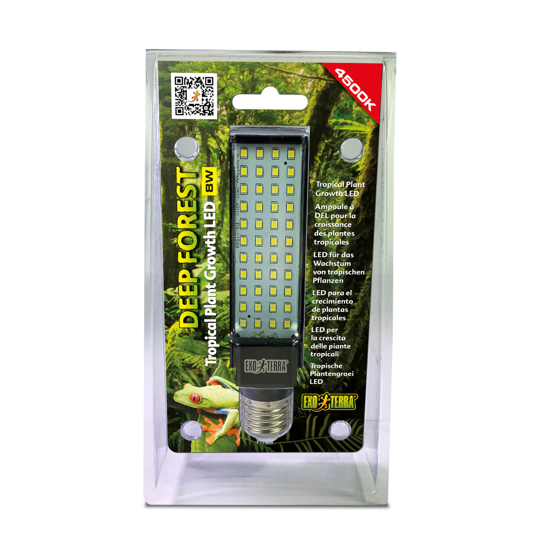 Exo Terra Deep Forest LED 4500 Kelvin 8 W Pflanzenlampe für Terrarien