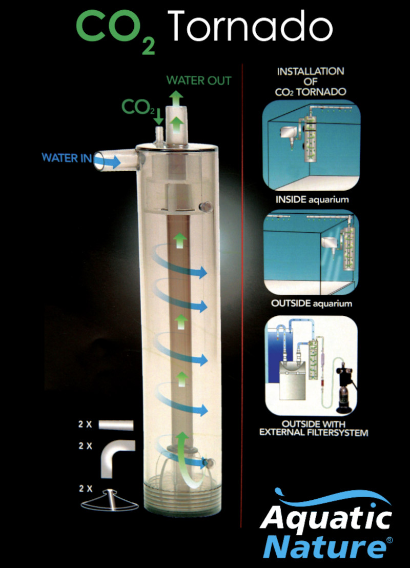 Aquatic Nature CO2 Tornado Reaktor (CO2 & Ozon)