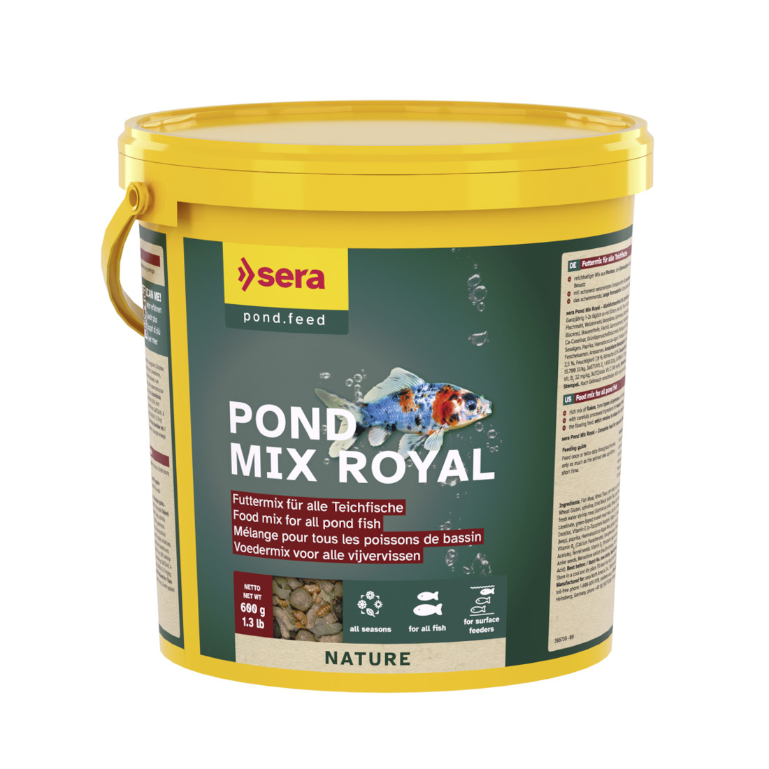sera Pond Mix Royal 3,8 Liter -Mischfutter Teichfische-