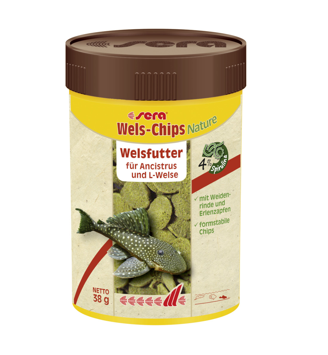 sera Wels Chips Nature 100 ml