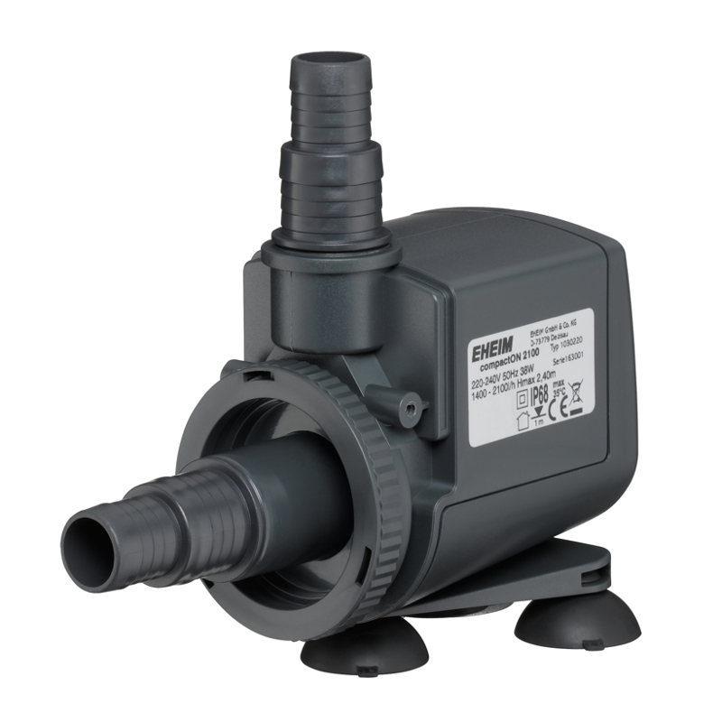 Eheim compactON 2100 mit Schlauchstutzen
