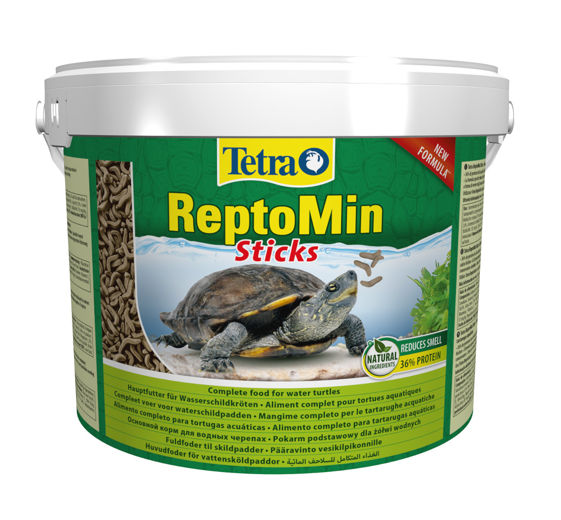 Tetra ReptoMin 10,0 Liter Sticks für Wasserschildkröten