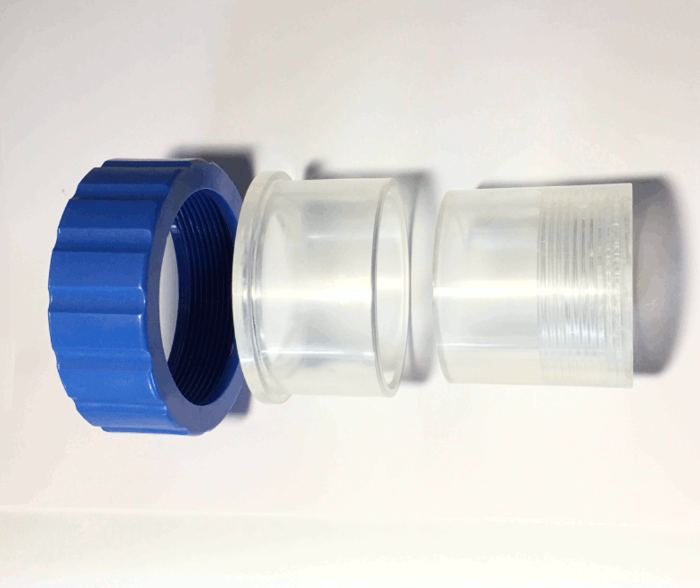 OSAGA UVC 55 W Klebemuffe Anschluss
