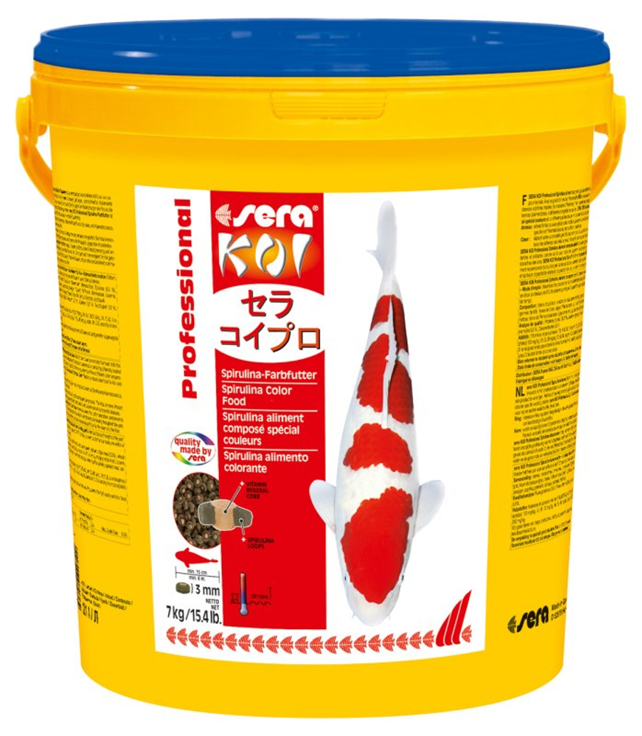 sera KOI Professional Spirulina-Farbfutter 7 kg